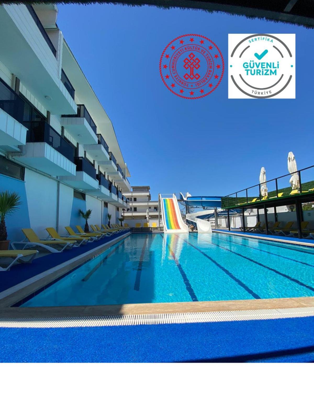 Atas Aqua Otel Avsa Türkeli Bagian luar foto